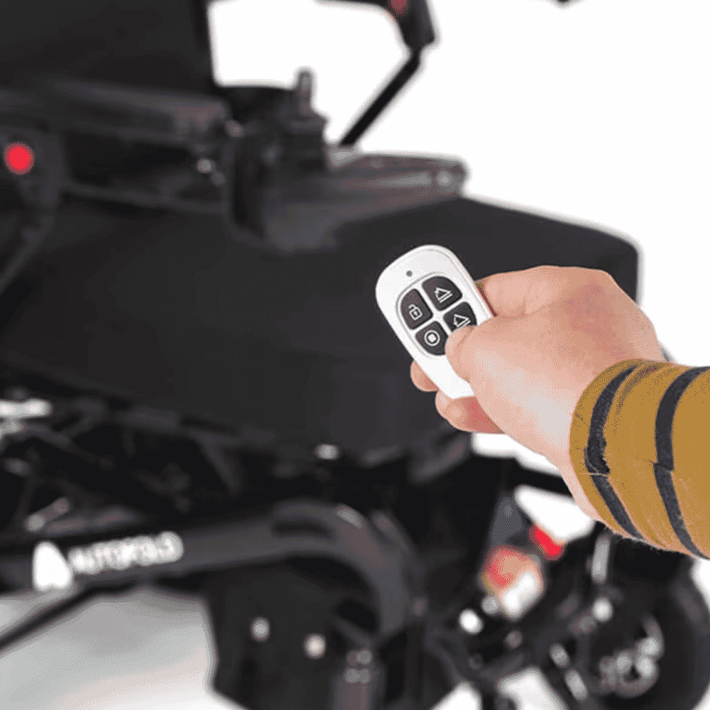 drive autofold folding electric wheelchair remote control