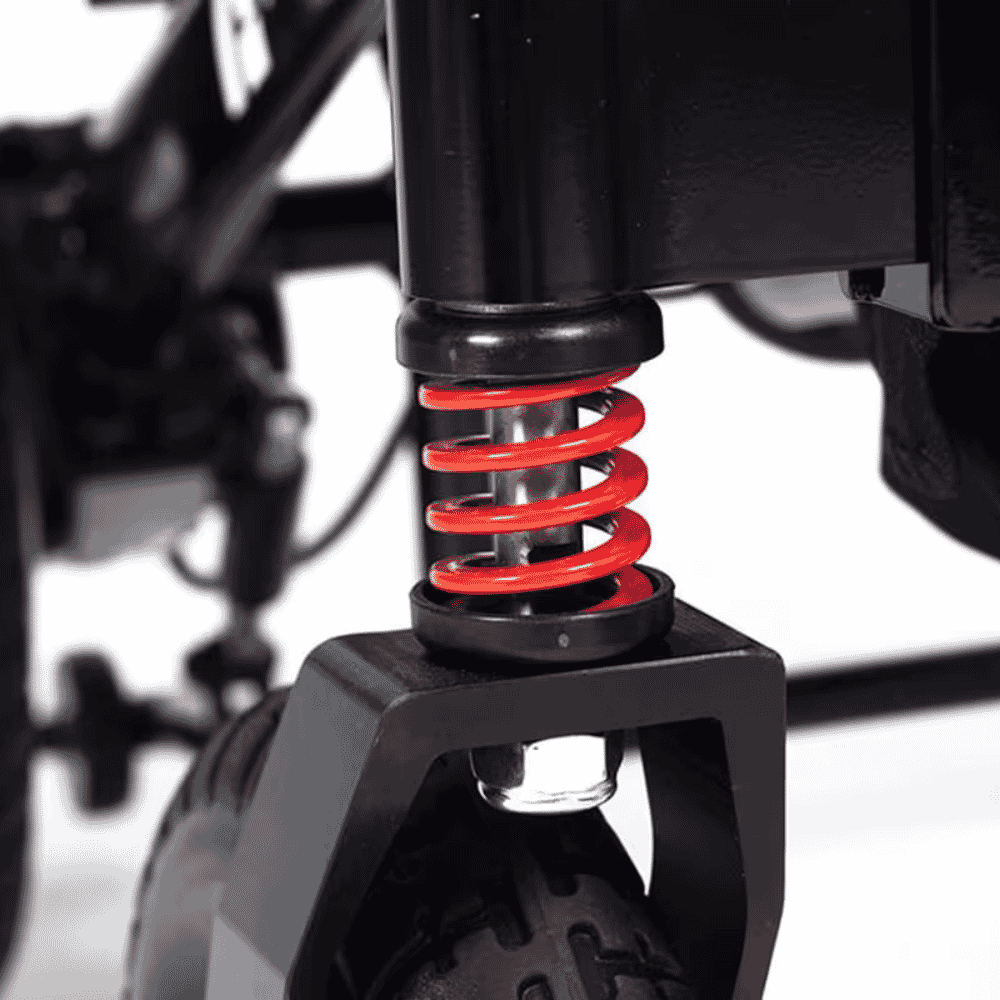 drive autofold folding electric wheelchair suspension