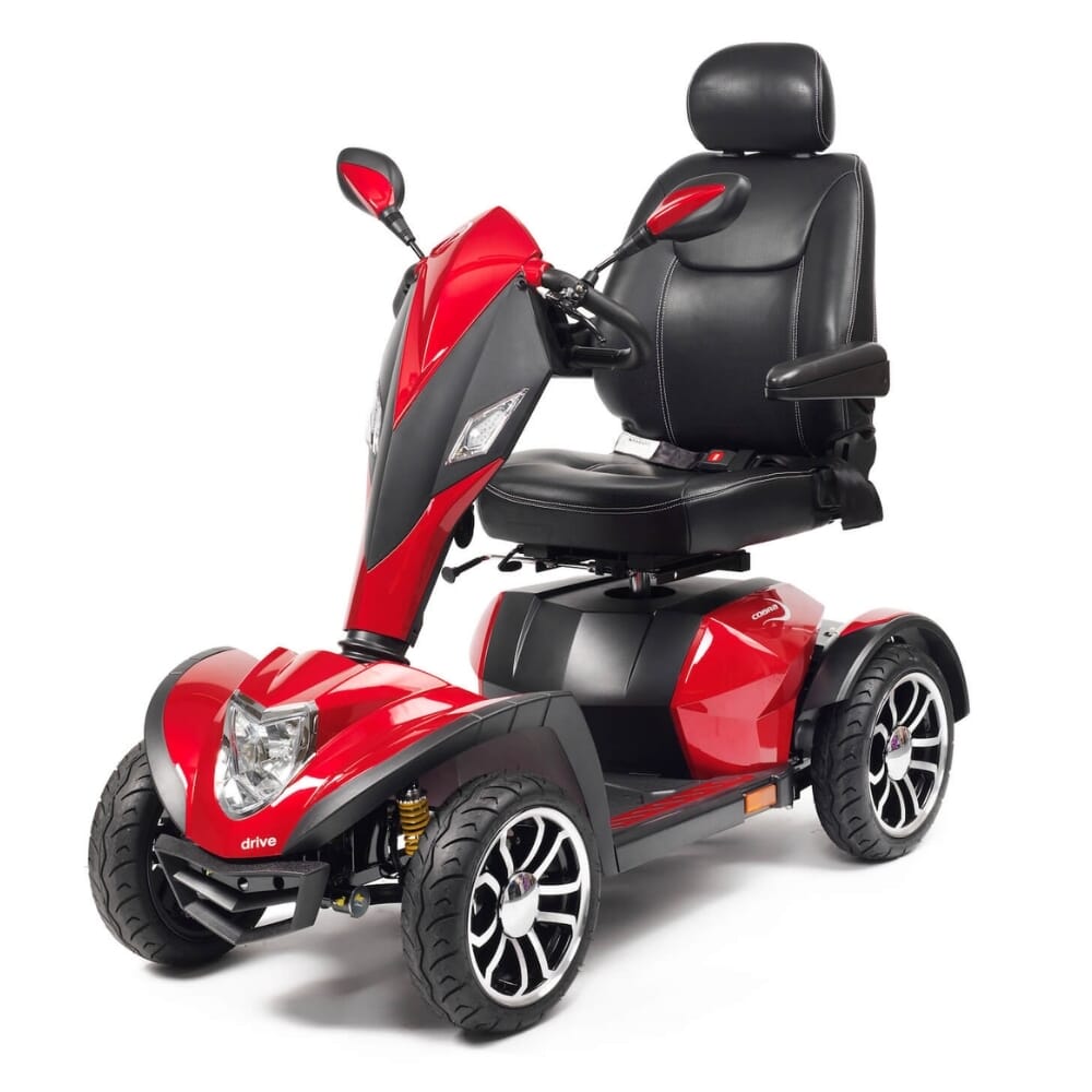 drive cobra mobility scooter red