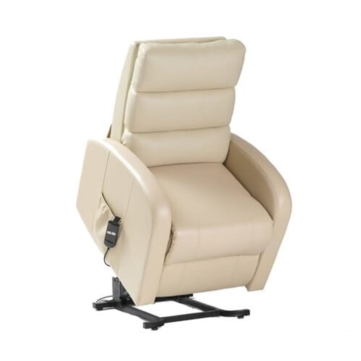 drive devilbiss dual motor riser recliner chair cream