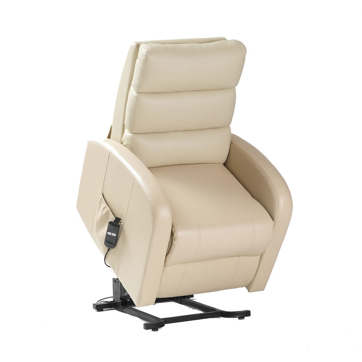 drive devilbiss single motor riser recliner chair cream risen