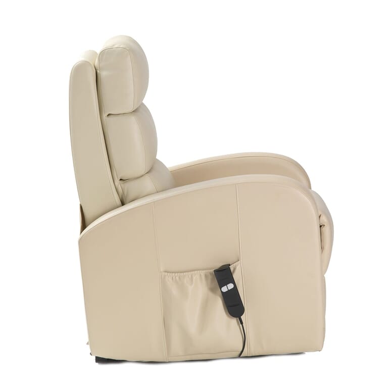 drive devilbiss single motor riser recliner chair cream