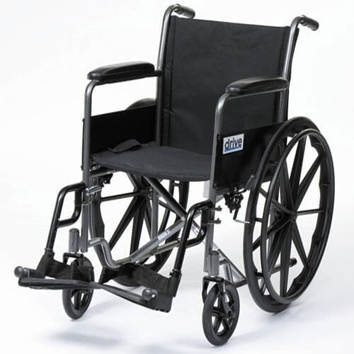 Drive Folding Silver Sport Wheelchair