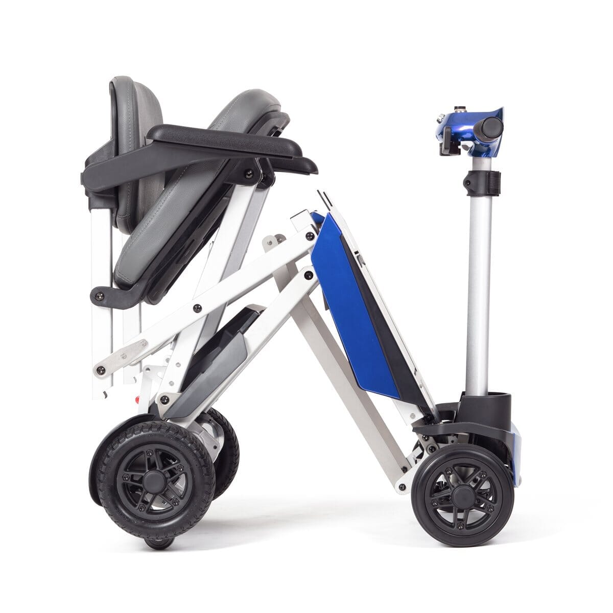 drive manual fold plus mobility scooter blue part folded