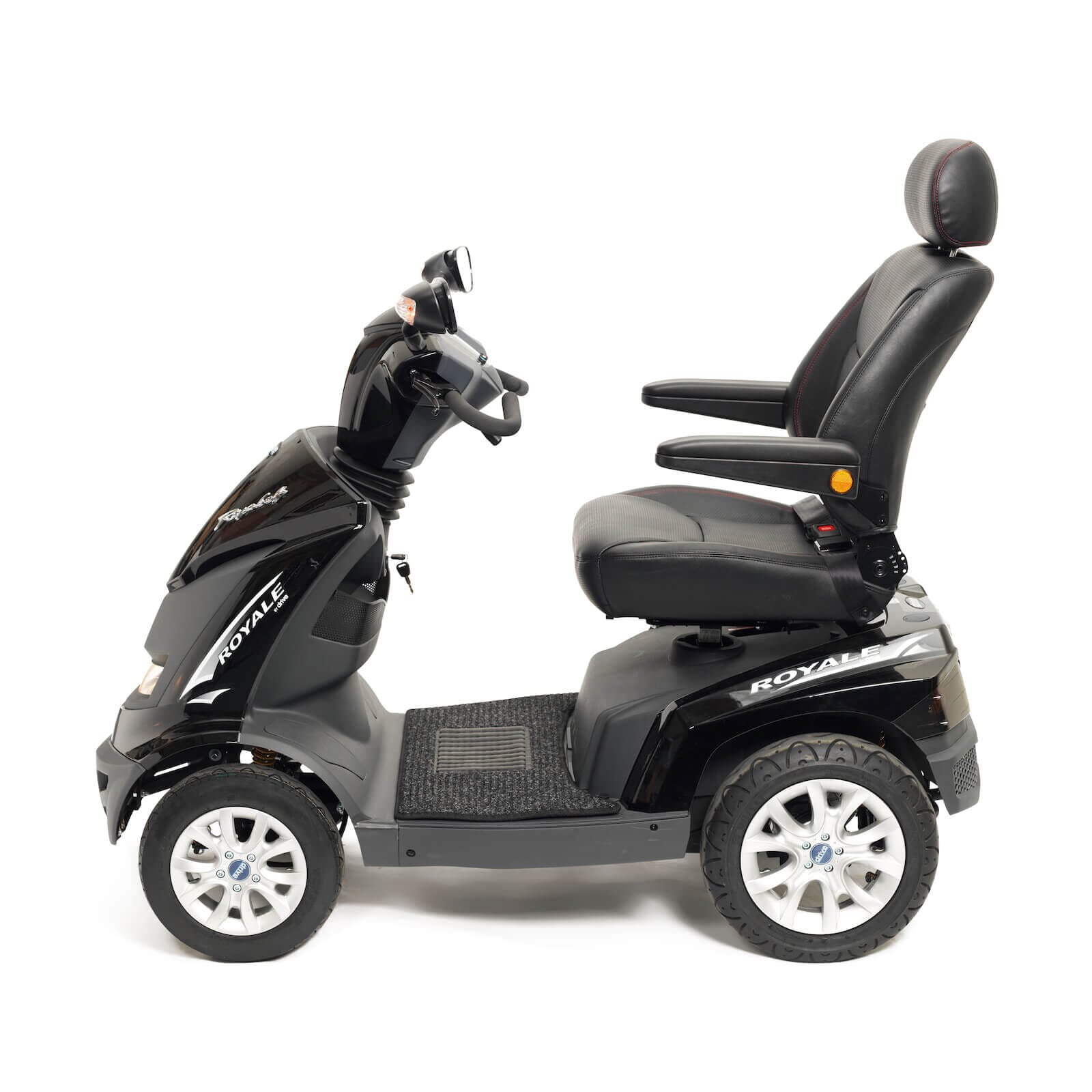 drive royale 4 mobility scooter from side