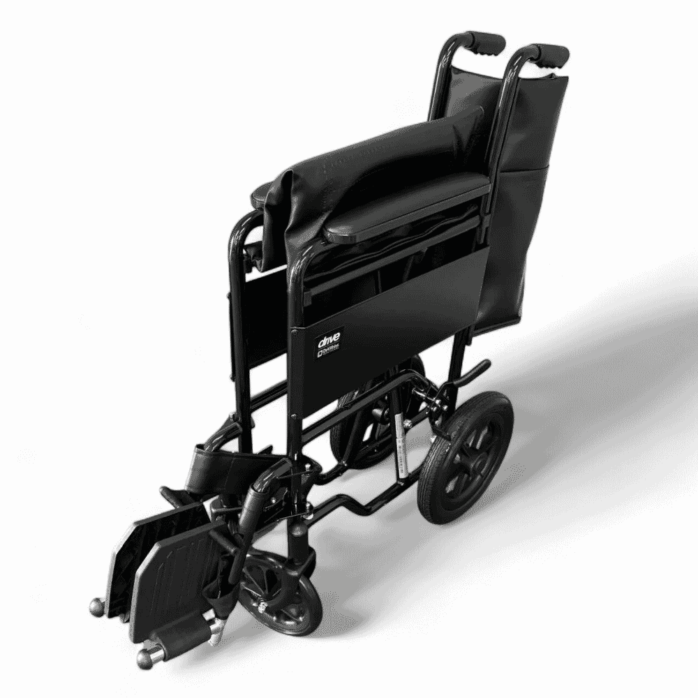 drive s1 transit wheelchair folded
