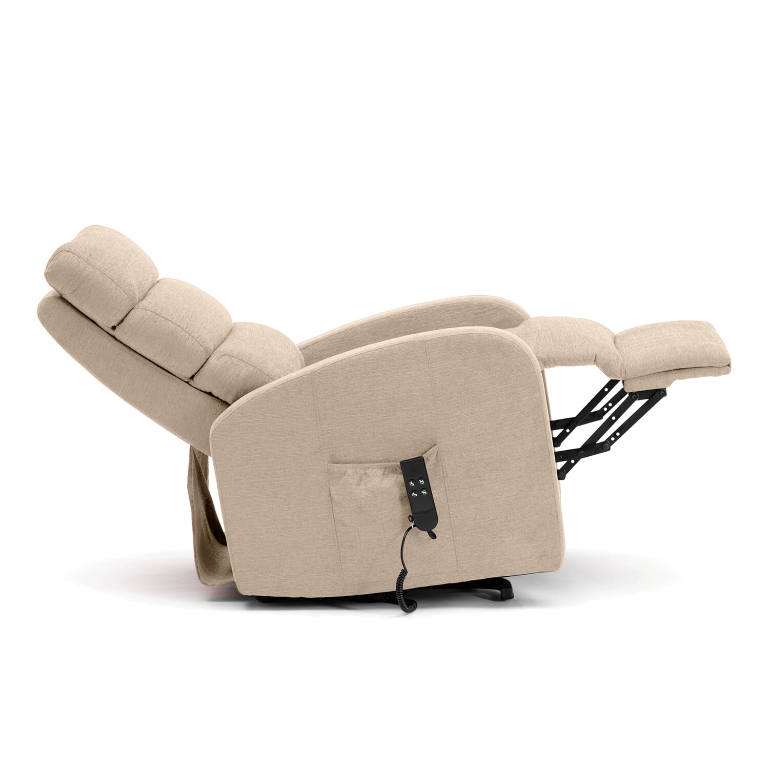 drive silverton dual motor riser recliner chair oatmeal recline