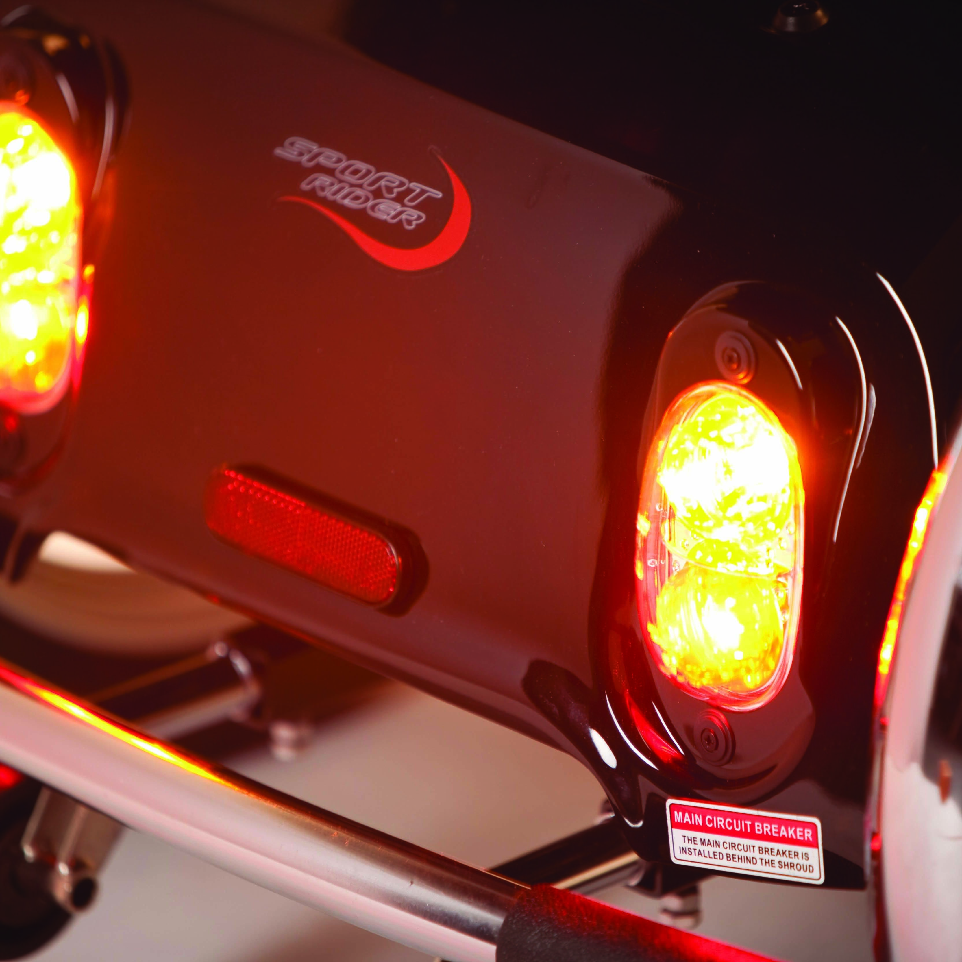 drive sport rider mobility scooter tail lights