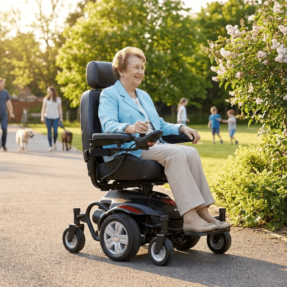 drive titan axs powerchair lifestyle