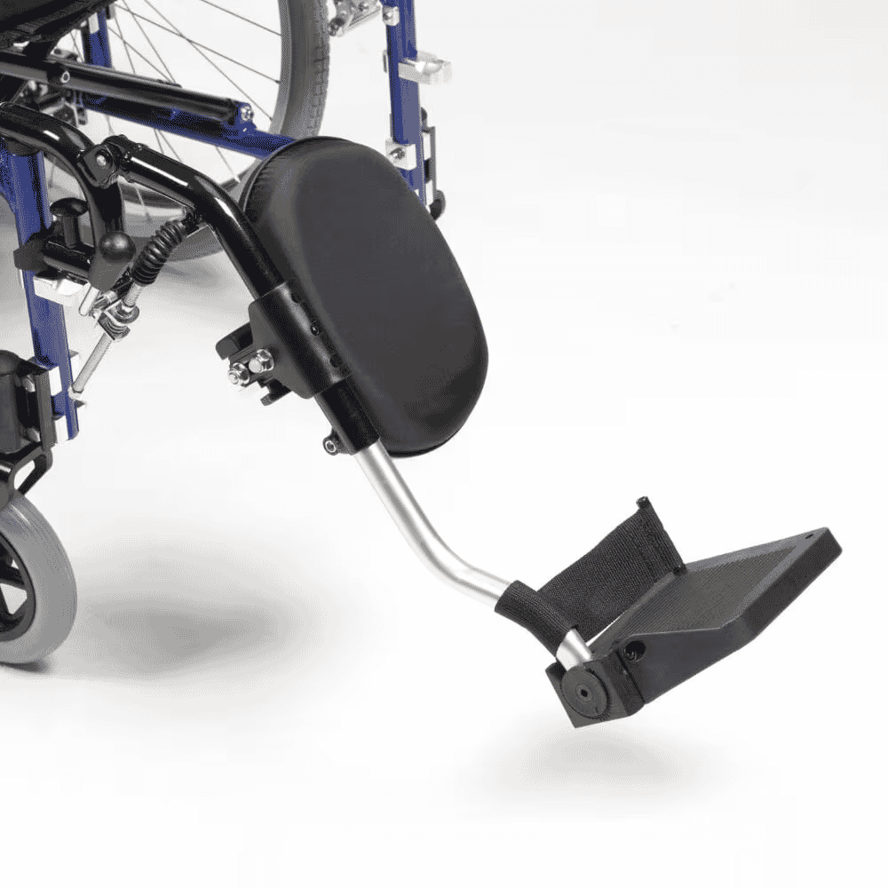 drive xs aluminium wheelchair left elevating footrest