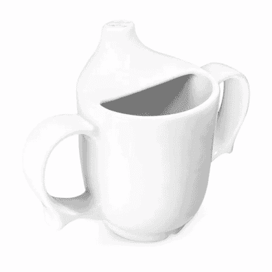 Dual Handled Adult Drinking Cup