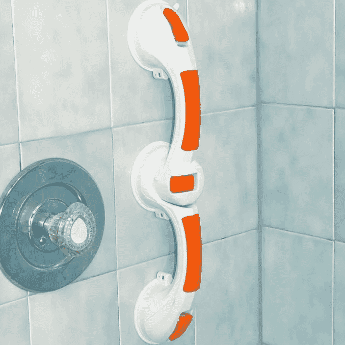 dual rotating grab bar with indicator