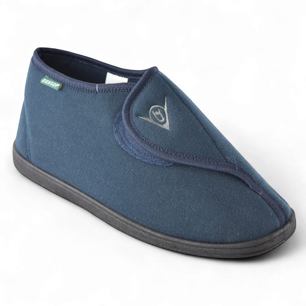 dunlop albert gents slippers blue single