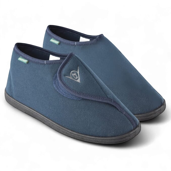dunlop albert gents slippers blue
