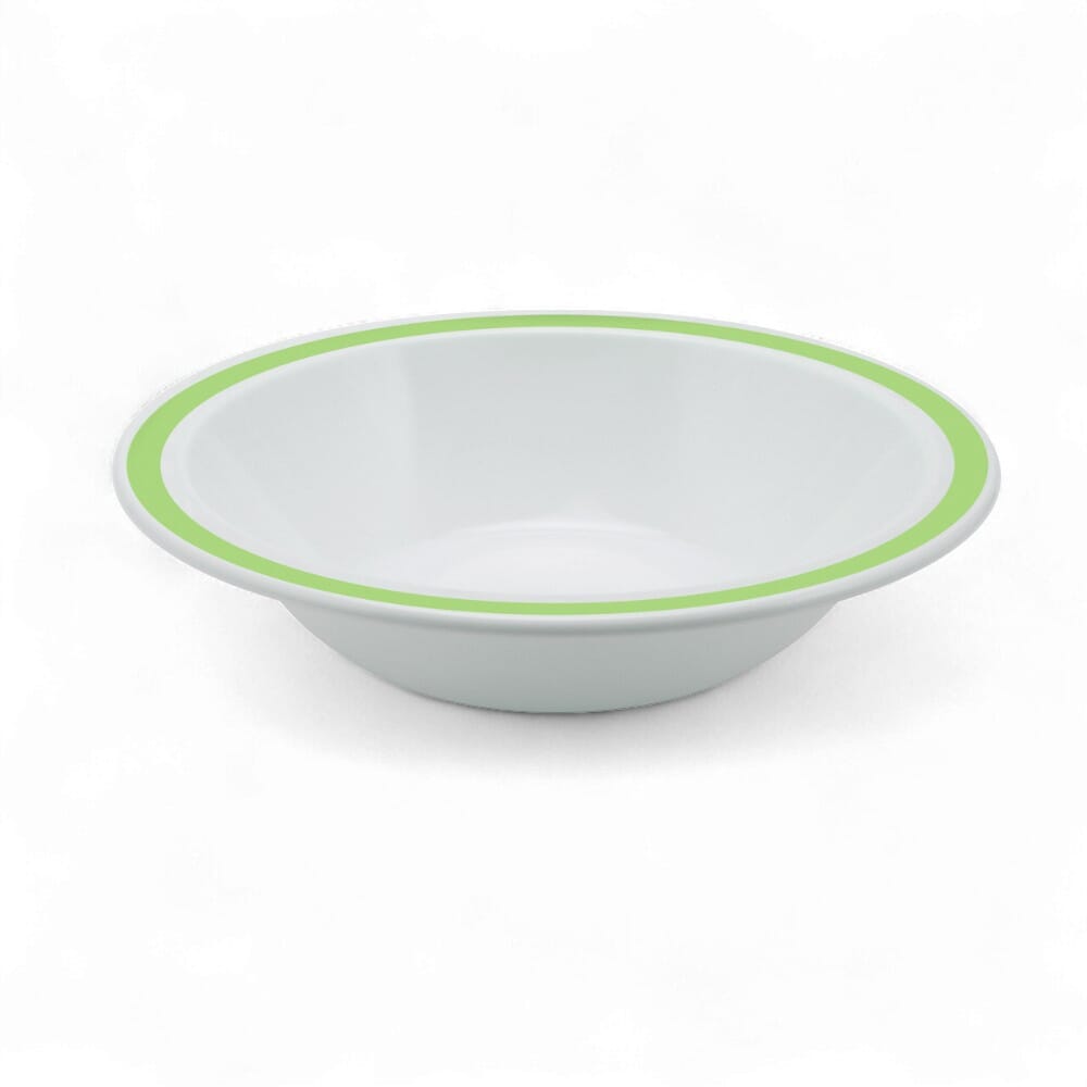 duo bowl 17 3cm green single