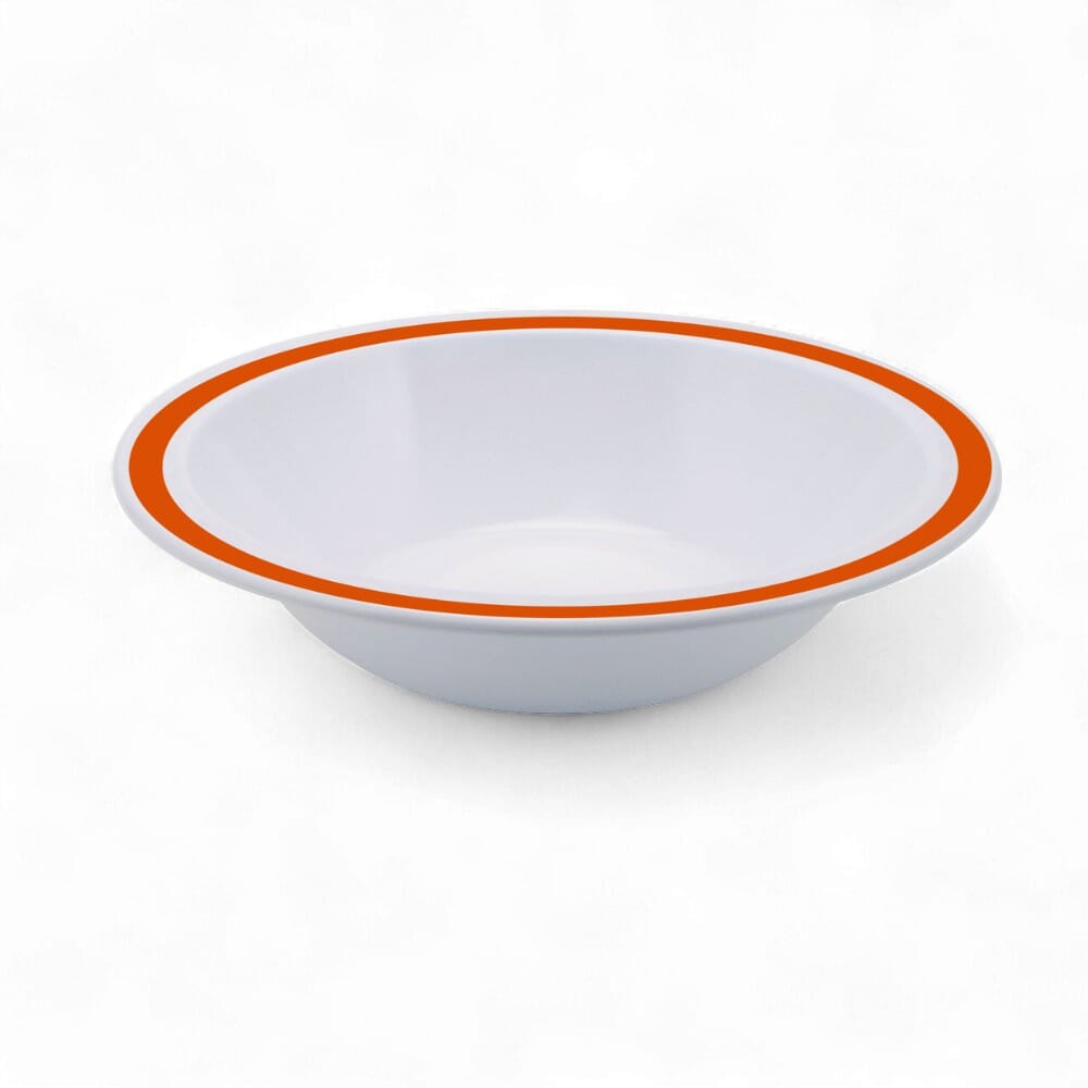 duo bowl 17 3cm orange single