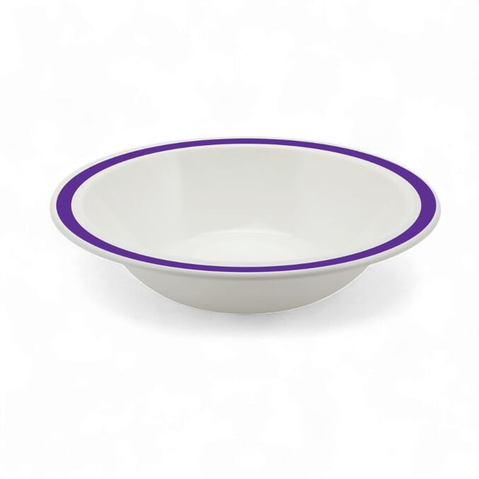 duo bowl 17 3cm purple single