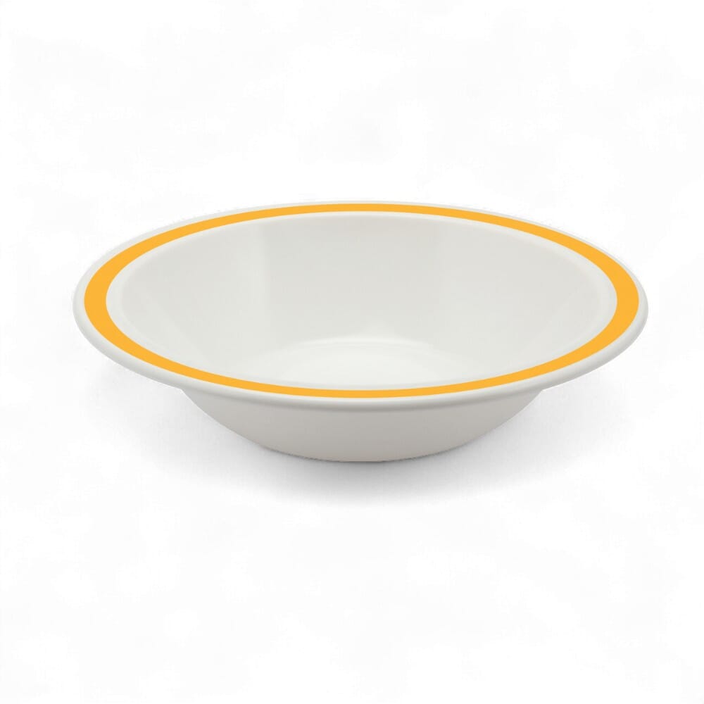 duo bowl 17 3cm yellow single