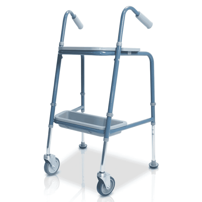 duo kitchen trolley blue