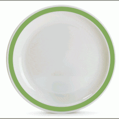 Duo Plate - 17cm - Green