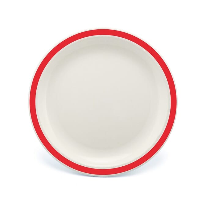 duo plate 17cm red single