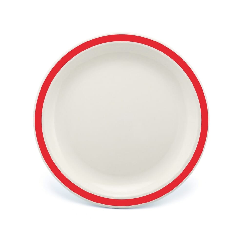 duo plate 17cm red single