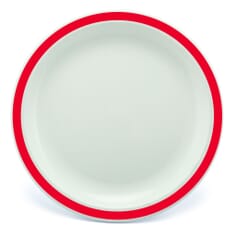 Duo Plate - 17cm - Red