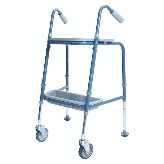 View Duo Walking Support Trolley Blue information