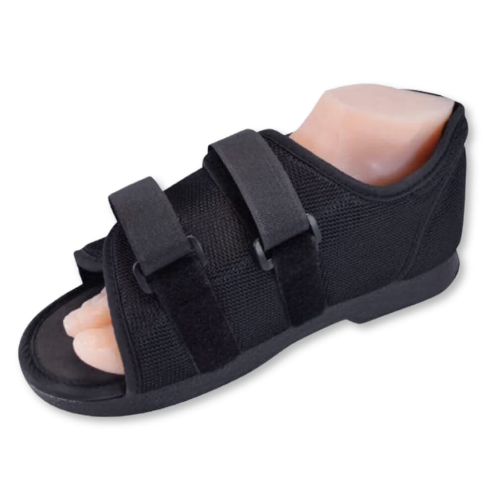 duralite padded post op shoe right