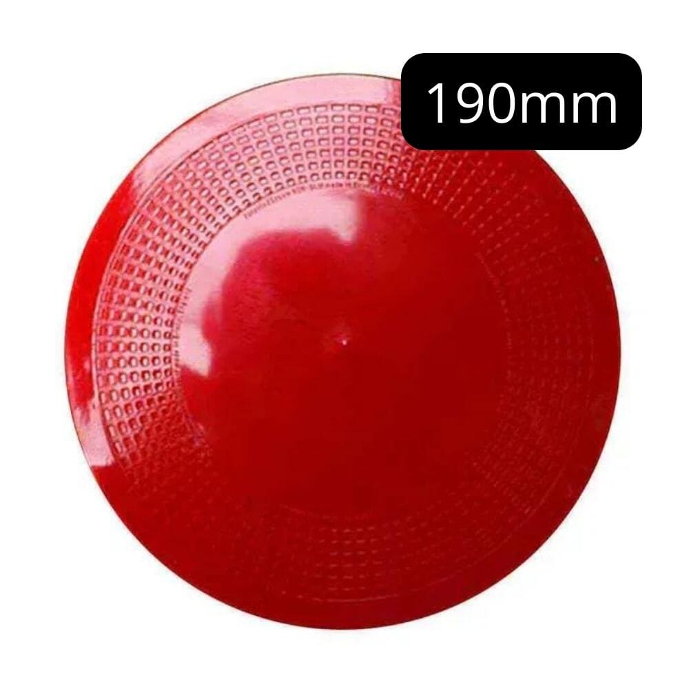 dycem anti slip mat circular red 190mm