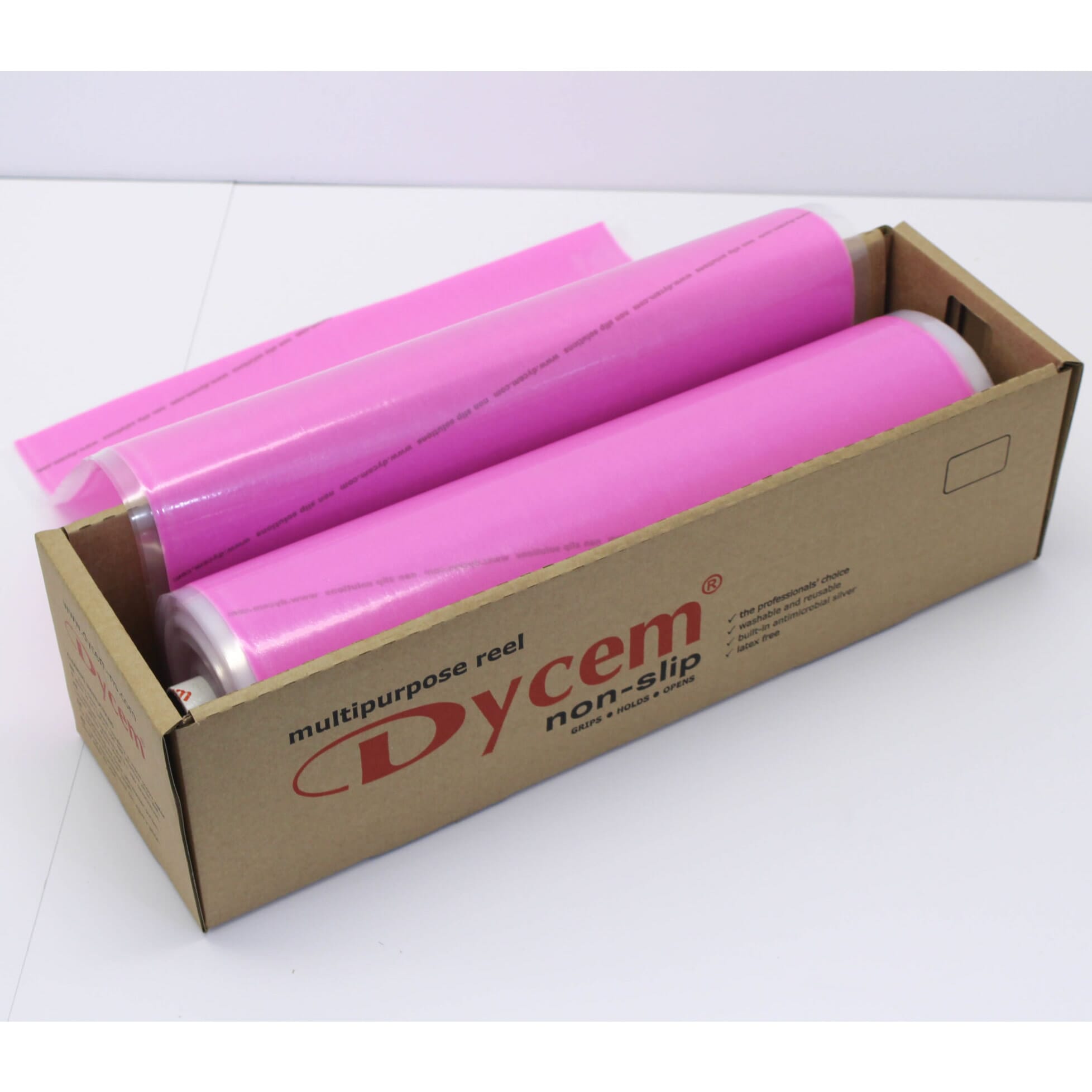 View Dycem Non Slip Reel 20cm x 9m Pink information