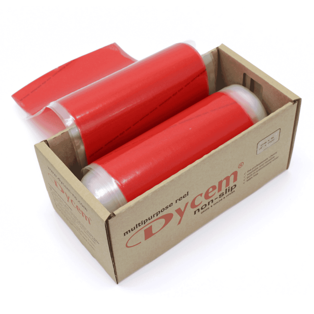 dycem reel dispenser 20cm wide red