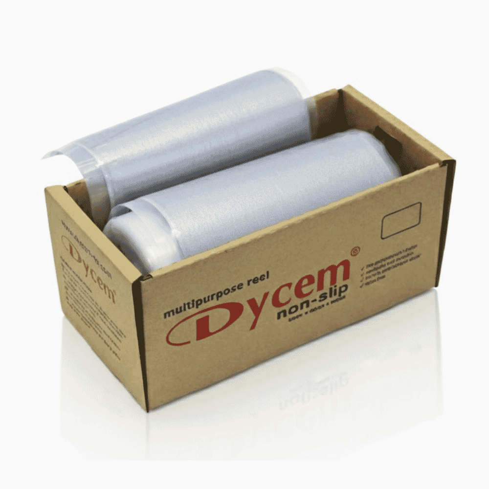 dycem reel dispenser 20cm wide silver