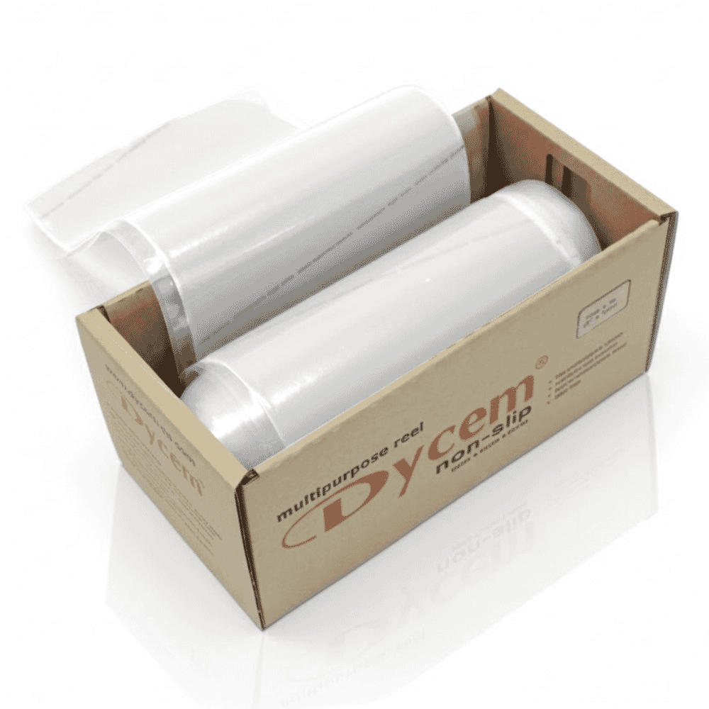 dycem reel dispenser 20cm wide white