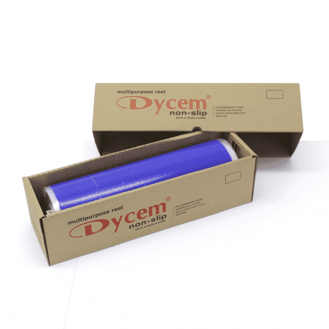 dycem reel dispenser 40cm wide blue