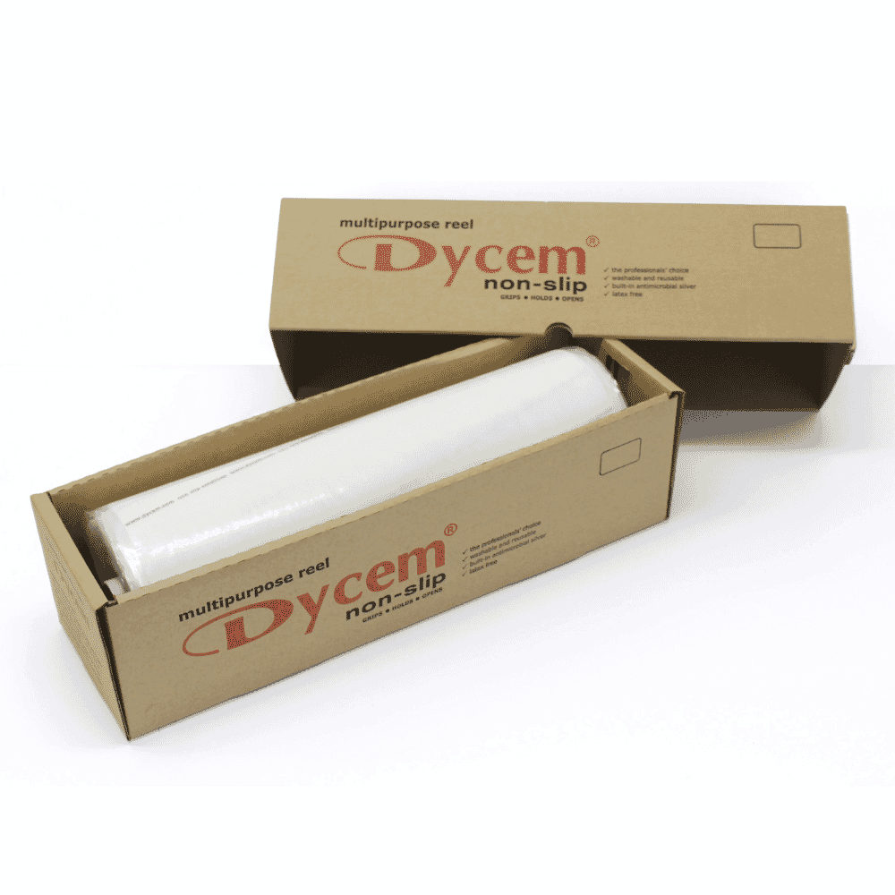 dycem reel dispenser 40cm wide white