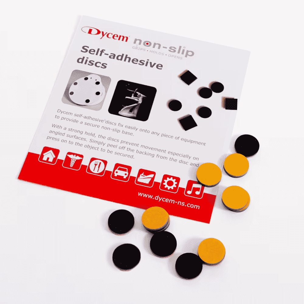 dycem self adhesive discs info