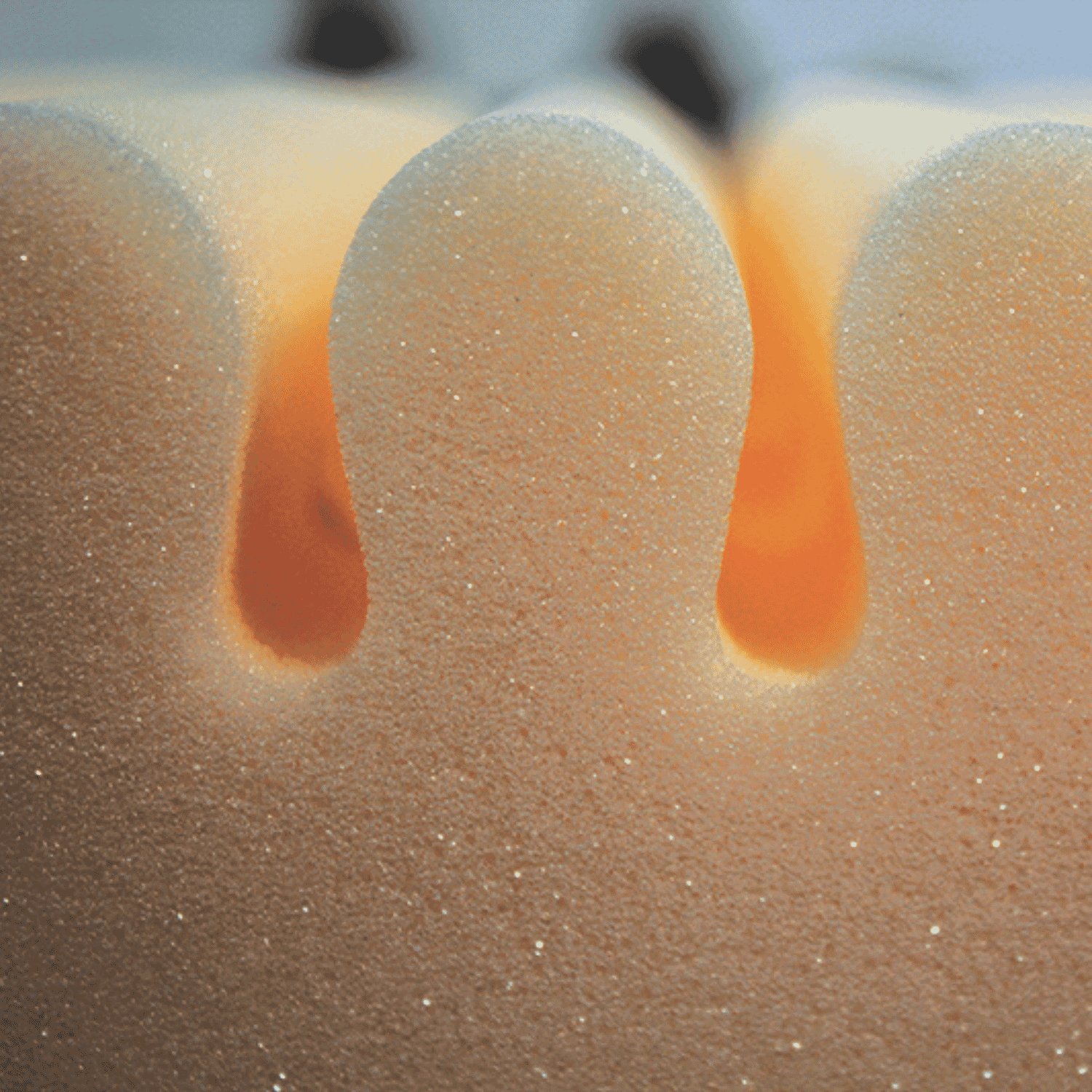 dyna form mercury advance hybrid mattress foam close up