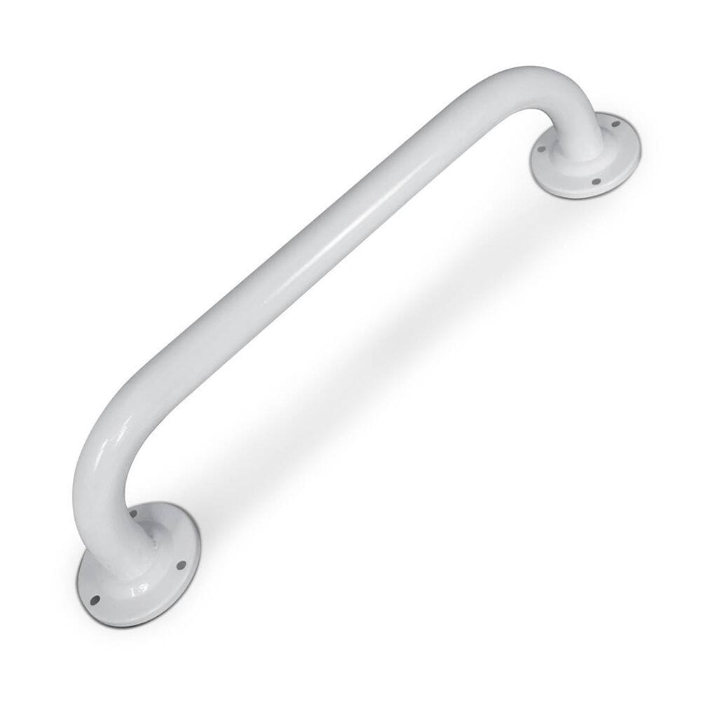 View Flanged Grab Rails White 12 inch information