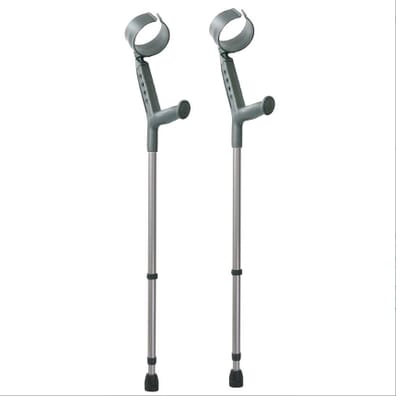 ForeArm Crutches with Closed Cuff