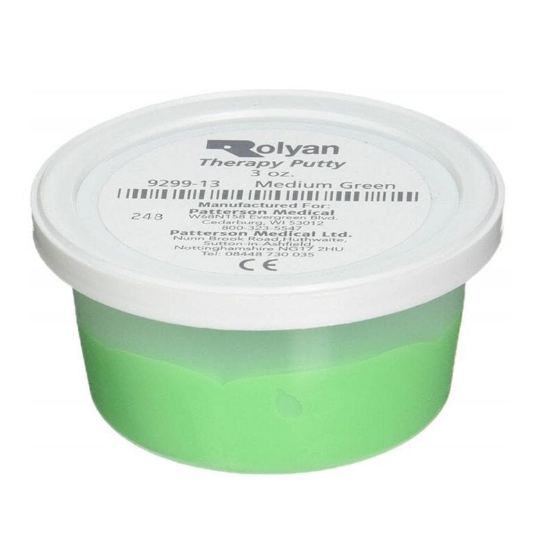 Rolyan Hand Therapy Putty Extra Firm Grey 85g Super Soft Tan 57g