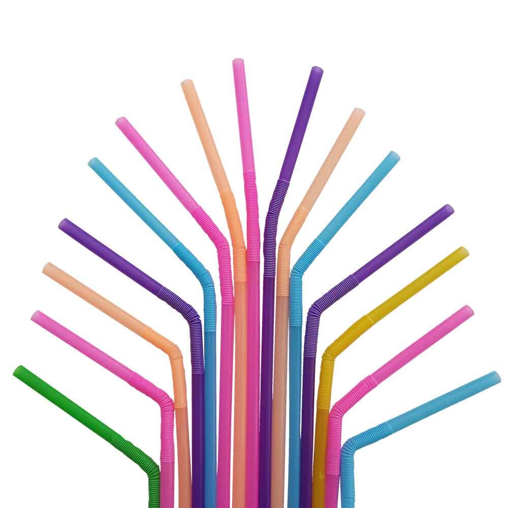 View One Way Flextendable Drinking Straws information