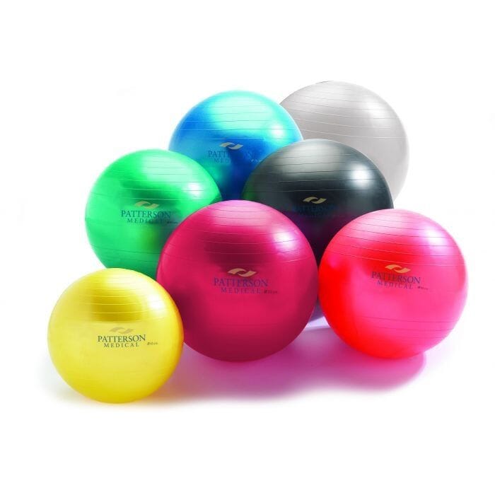 View Patterson Medical Exercise Balls Yellow 45cm information