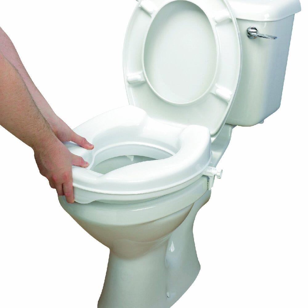 View Savanah Raised Toilet Seat Height 50mm 2 information
