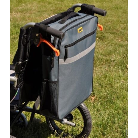 Splash Wheelchair Bag in Grey