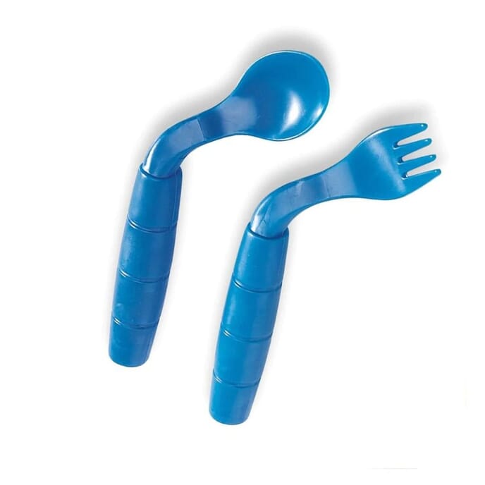 easi eaters curved utensils left handed utensils