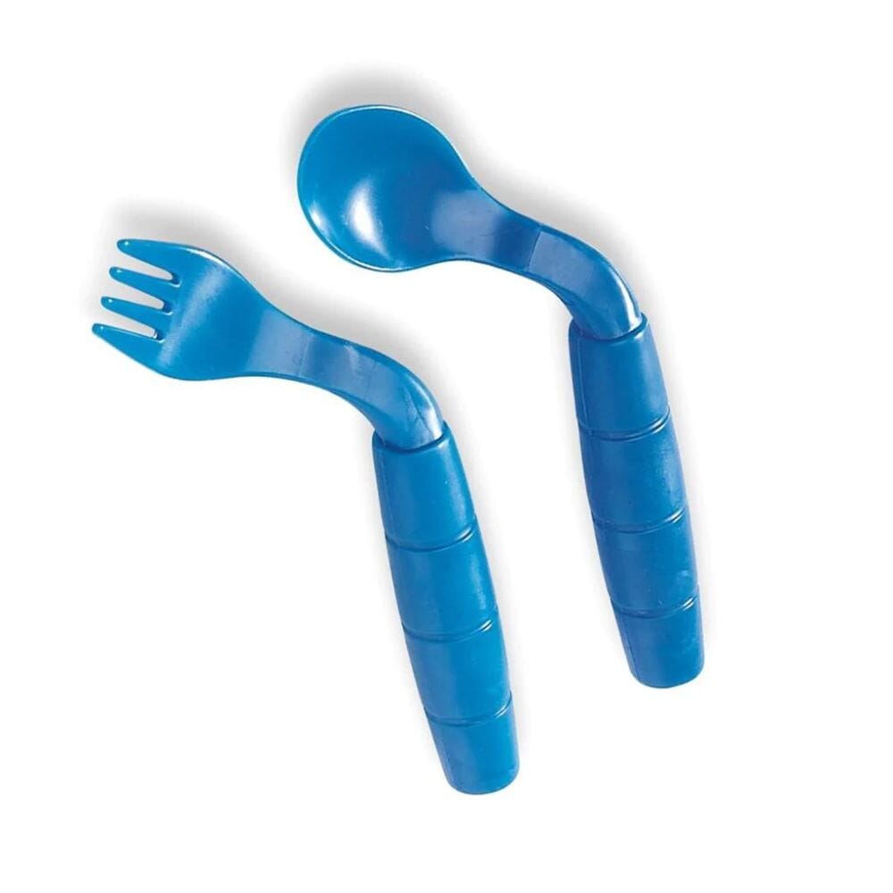 View Easi Eaters Curved Utensils Right handed utensils information