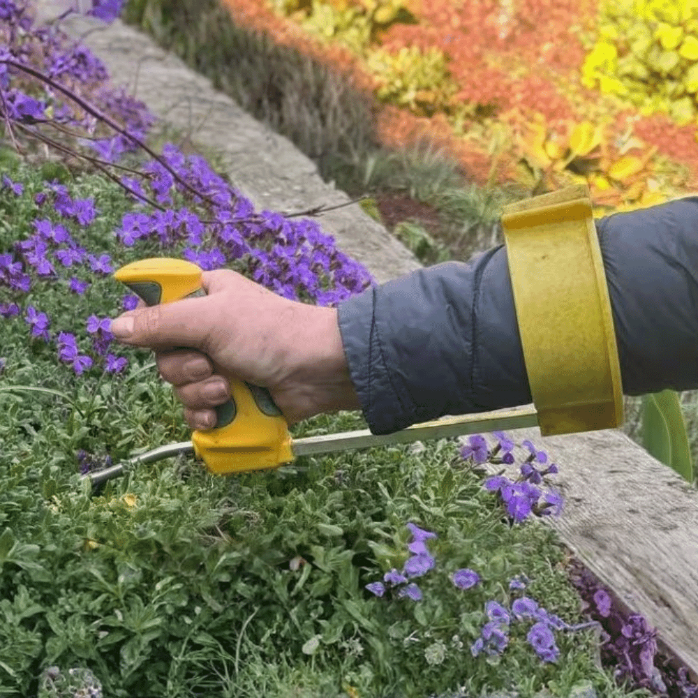 easi grip arm cuff support in use