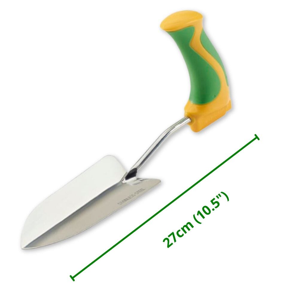 easi grip garden trowel dimensions