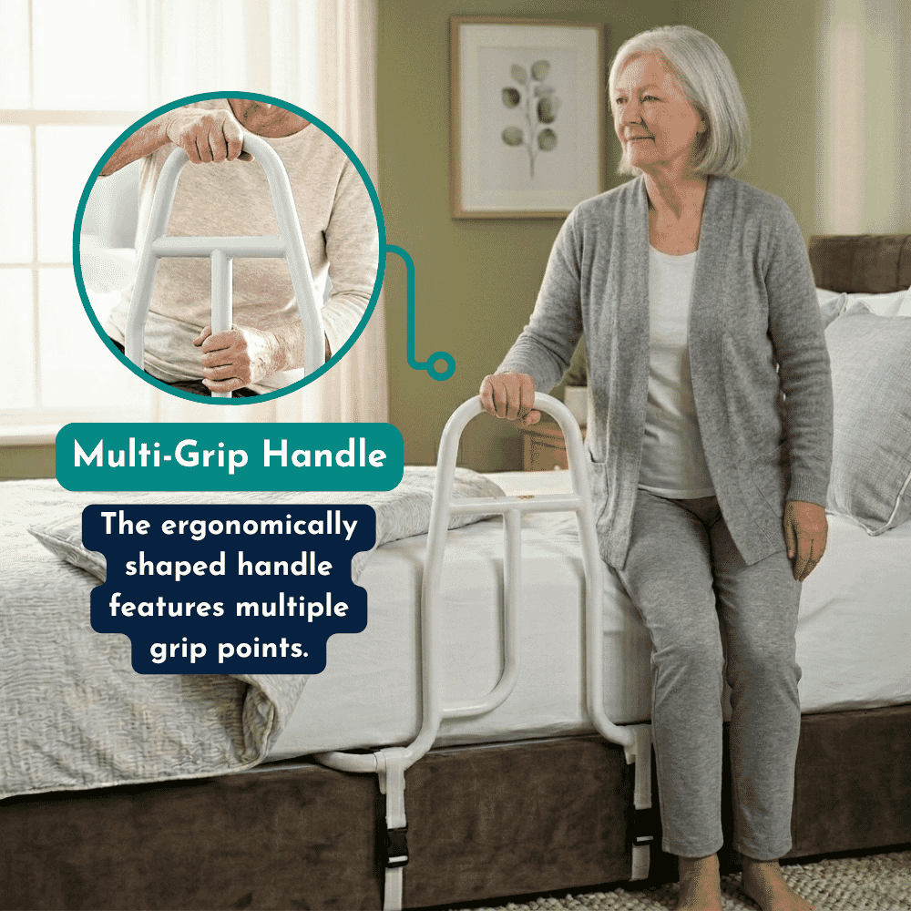 easy fit bed rail multi grip